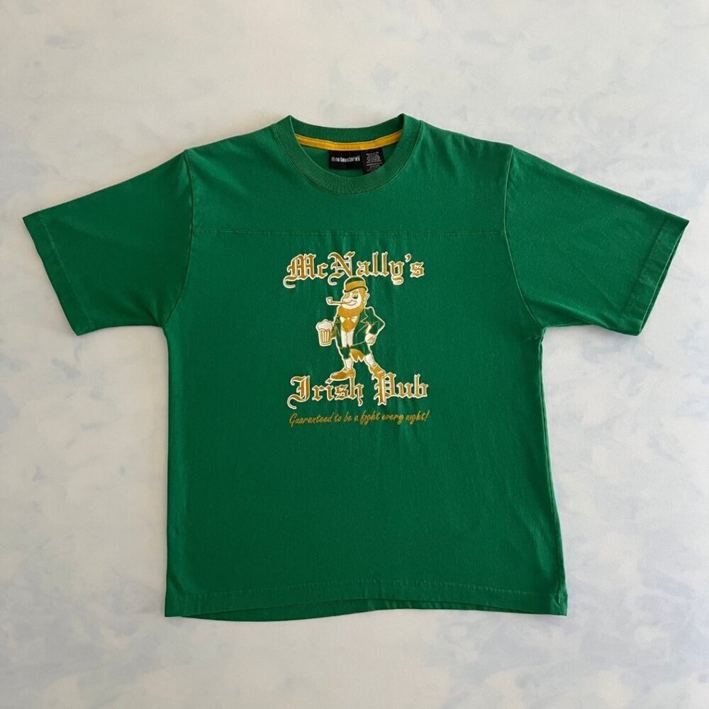 No Boundaries VTG Irish St. Patricks Day Men's Tee Shirt